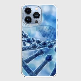 Чехол для iPhone 13 Pro с принтом Молекула ДНК в Тюмени,  |  | dna | биохимия | внешность | ген | генетика | днк | молекула | наследственность | спираль | способности | структура | характер | черты