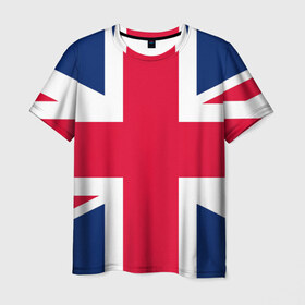 Мужская футболка 3D с принтом Великобритания в Тюмени, 100% полиэфир | прямой крой, круглый вырез горловины, длина до линии бедер | Тематика изображения на принте: англия | британия