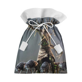 Подарочный 3D мешок с принтом Леший в Тюмени, 100% полиэстер | Размер: 29*39 см | gerald | wild hunt | witcher | ведьмак | геральд | дикая охота