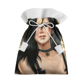 Подарочный 3D мешок с принтом Йеннифер в Тюмени, 100% полиэстер | Размер: 29*39 см | gerald | wild hunt | witcher | ведьмак | геральд | дикая охота