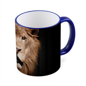 Кружка 3D с принтом Царь зверей в Тюмени, керамика | ёмкость 330 мл | власть | дикая кошка | животное | король джунглей | лев | львица | мощь | мудрость | охотник | сила | хитрость | хищник | царь зверей