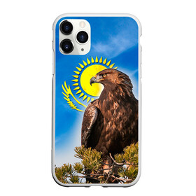 Чехол для iPhone 11 Pro матовый с принтом Беркут в Тюмени, Силикон |  | Тематика изображения на принте: беркут | казах | казахский | казахстан | национальный | нация | республика | рк | флаг | флаги