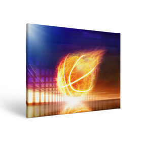Холст прямоугольный с принтом Огненный мяч в Тюмени, 100% ПВХ |  | streetball | баскетбол | взрыв | искры | любимая игра | моя жизнь | мяч | огонь | пламя | развлечение | страсть | тренировка | увлечение | хобби