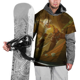 Накидка на куртку 3D с принтом Цирилла в Тюмени, 100% полиэстер |  | Тематика изображения на принте: gerald | wild hunt | witcher | ведьмак | геральд | дикая охота | цири