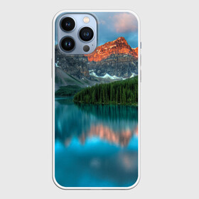 Чехол для iPhone 13 Pro Max с принтом Неописуемая красота в Тюмени,  |  | горы | канада | красота | лес | небо | облака | озеро | пейзаж | природа | речка