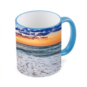 Кружка 3D с принтом Красивый закат в Тюмени, керамика | ёмкость 330 мл | Тематика изображения на принте: sunrise | sunset | волна | жара | закат | зной | красота | лето | море | океан | отдых | пена | песок | пляж | прибой | прилив | природа | рассвет | солнце
