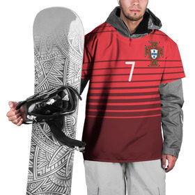 Накидка на куртку 3D с принтом Роналду сборная Португалии в Тюмени, 100% полиэстер |  | cr7 | euro | real | ronaldo | евро | португалия | реал | роналдо
