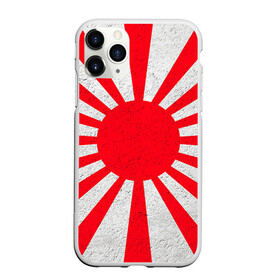 Чехол для iPhone 11 Pro матовый с принтом Япония в Тюмени, Силикон |  | country | japan | государство | страна | флаг | флаги | япония