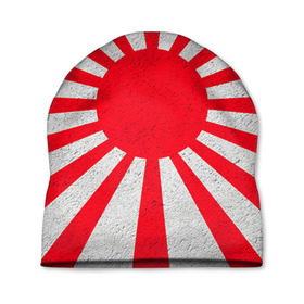 Шапка 3D с принтом Япония в Тюмени, 100% полиэстер | универсальный размер, печать по всей поверхности изделия | country | japan | государство | страна | флаг | флаги | япония