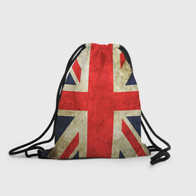 Рюкзак-мешок 3D с принтом Великобритания в Тюмени, 100% полиэстер | плотность ткани — 200 г/м2, размер — 35 х 45 см; лямки — толстые шнурки, застежка на шнуровке, без карманов и подкладки | great britain | the united kingdom of great britain | британия | великая британия | великобритания | государство | соединённое королевство | страна | флаг | флаги