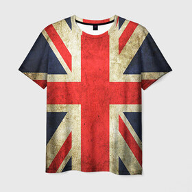 Мужская футболка 3D с принтом Великобритания в Тюмени, 100% полиэфир | прямой крой, круглый вырез горловины, длина до линии бедер | Тематика изображения на принте: great britain | the united kingdom of great britain | британия | великая британия | великобритания | государство | соединённое королевство | страна | флаг | флаги
