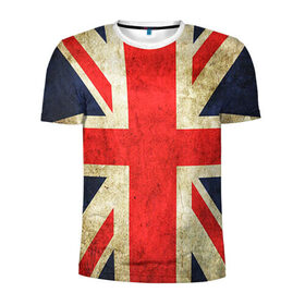 Мужская футболка 3D спортивная с принтом Великобритания в Тюмени, 100% полиэстер с улучшенными характеристиками | приталенный силуэт, круглая горловина, широкие плечи, сужается к линии бедра | great britain | the united kingdom of great britain | британия | великая британия | великобритания | государство | соединённое королевство | страна | флаг | флаги