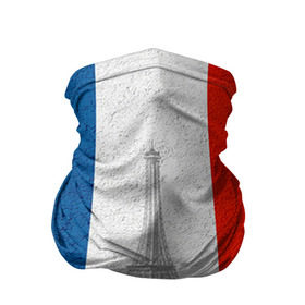 Бандана-труба 3D с принтом Франция в Тюмени, 100% полиэстер, ткань с особыми свойствами — Activecool | плотность 150‒180 г/м2; хорошо тянется, но сохраняет форму | country | france | государство | страна | флаг | флаги | франция
