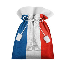 Подарочный 3D мешок с принтом Франция в Тюмени, 100% полиэстер | Размер: 29*39 см | Тематика изображения на принте: country | france | государство | страна | флаг | флаги | франция