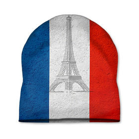 Шапка 3D с принтом Франция в Тюмени, 100% полиэстер | универсальный размер, печать по всей поверхности изделия | country | france | государство | страна | флаг | флаги | франция