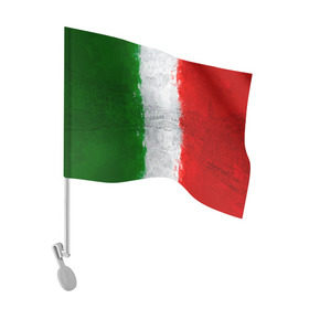 Флаг для автомобиля с принтом Италия в Тюмени, 100% полиэстер | Размер: 30*21 см | country | italy | государство | италия | страна | флаг | флаги