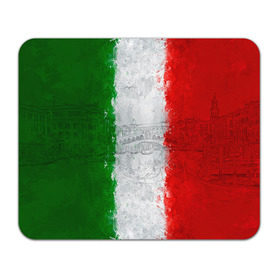 Коврик прямоугольный с принтом Италия в Тюмени, натуральный каучук | размер 230 х 185 мм; запечатка лицевой стороны | Тематика изображения на принте: country | italy | государство | италия | страна | флаг | флаги