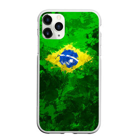 Чехол для iPhone 11 Pro матовый с принтом Бразилия в Тюмени, Силикон |  | brazil | country | бразилия | государство | страна | флаг | флаги