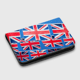 Картхолдер с принтом с принтом Британские флаги в Тюмени, натуральная матовая кожа | размер 7,3 х 10 см; кардхолдер имеет 4 кармана для карт; | англия | британия | великобритания