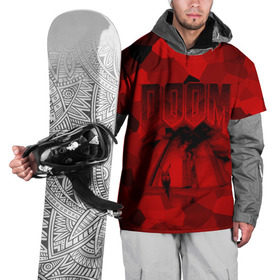 Накидка на куртку 3D с принтом Doom classic 3 в Тюмени, 100% полиэстер |  | Тематика изображения на принте: 