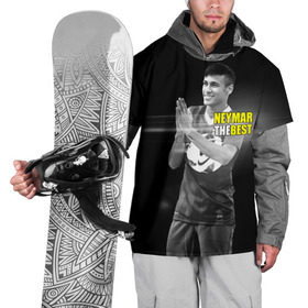 Накидка на куртку 3D с принтом Neymar the best в Тюмени, 100% полиэстер |  | Тематика изображения на принте: barselona | neymar | барселона | лучший | неймар | футбол