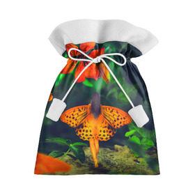 Подарочный 3D мешок с принтом Фея в Тюмени, 100% полиэстер | Размер: 29*39 см | Тематика изображения на принте: бабочка | волшебство | красота | новая | фея | цветок