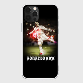 Чехол для iPhone 12 Pro Max с принтом Удар Роналдо в Тюмени, Силикон |  | real | ronaldo | реал мадрид | роналдо | футбол