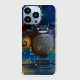 Чехол для iPhone 13 Pro с принтом Тоторо прыгает по воде в Тюмени,  |  | totoro | тоторо
