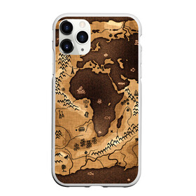 Чехол для iPhone 11 Pro матовый с принтом Карта мира в Тюмени, Силикон |  | world3d | география | карта | мир | популярные | прикольные