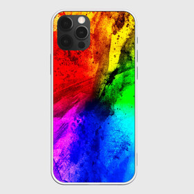 Чехол для iPhone 12 Pro Max с принтом Grunge paint в Тюмени, Силикон |  | абстракция | абстракция красок | арт | брызги | краска | цветные