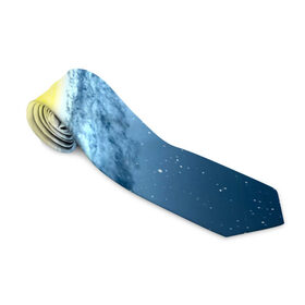 Галстук 3D с принтом Галактика в Тюмени, 100% полиэстер | Длина 148 см; Плотность 150-180 г/м2 | Тематика изображения на принте: вселенная | галактика | звезды | планеты | туманность