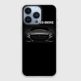Чехол для iPhone 13 Pro с принтом Мерседес в Тюмени,  |  | Тематика изображения на принте: mercedes benz | авто | автомобиль | мерседес