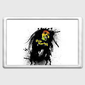 Магнит 45*70 с принтом Bob Marley в Тюмени, Пластик | Размер: 78*52 мм; Размер печати: 70*45 | Тематика изображения на принте: bob marley | боб марли | музыка | регги | ямайка