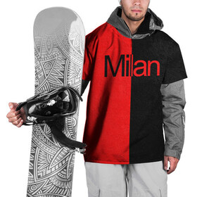 Накидка на куртку 3D с принтом ФК Милан в Тюмени, 100% полиэстер |  | Тематика изображения на принте: ac milan | milan | милан | спорт | фк | фк милан | футбол | футбольный клуб