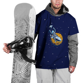 Накидка на куртку 3D с принтом Космонавт 10 в Тюмени, 100% полиэстер |  | astro | moon | space monkey | star | stars | астронавт | звезды | земля | космонавт | космос | луна | скафандр
