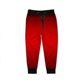 Детские брюки 3D с принтом Hot-Rod в Тюмени, 100% полиэстер | манжеты по низу, эластичный пояс регулируется шнурком, по бокам два кармана без застежек, внутренняя часть кармана из мелкой сетки | градиент | красный