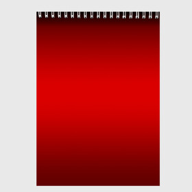 Скетчбук с принтом Hot-Rod в Тюмени, 100% бумага
 | 48 листов, плотность листов — 100 г/м2, плотность картонной обложки — 250 г/м2. Листы скреплены сверху удобной пружинной спиралью | градиент | красный