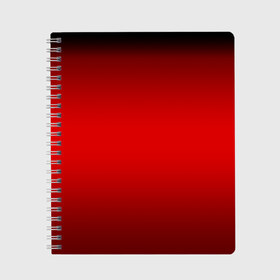 Тетрадь с принтом Hot-Rod в Тюмени, 100% бумага | 48 листов, плотность листов — 60 г/м2, плотность картонной обложки — 250 г/м2. Листы скреплены сбоку удобной пружинной спиралью. Уголки страниц и обложки скругленные. Цвет линий — светло-серый
 | градиент | красный