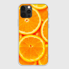 Чехол для iPhone 12 Pro Max с принтом Апельсины в Тюмени, Силикон |  | Тематика изображения на принте: апельсин | долька | цитрус