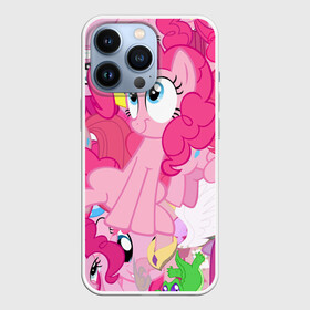 Чехол для iPhone 13 Pro с принтом Pinky Pie в Тюмени,  |  | my little pony | луна | пинки пай | пони | рарити | рейнбоу дэш | селестия | сумеречная искорка | флаттершай | эплджек