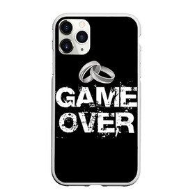 Чехол для iPhone 11 Pro Max матовый с принтом Game over в Тюмени, Силикон |  | братва жениха | жених | мальчишник | мафия жениха