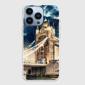 Чехол для iPhone 13 Pro с принтом Англия в Тюмени,  |  | Тематика изображения на принте: england | europe | london | англия | биг бен | великобритания | высотки | королева | лондон | мегаполис | тауэрский мост | туризм