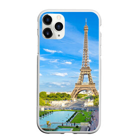 Чехол для iPhone 11 Pro матовый с принтом Париж в Тюмени, Силикон |  | france | paris | париж | франция | эйфелева башня