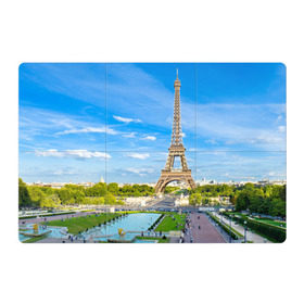 Магнитный плакат 3Х2 с принтом Париж в Тюмени, Полимерный материал с магнитным слоем | 6 деталей размером 9*9 см | Тематика изображения на принте: france | paris | париж | франция | эйфелева башня