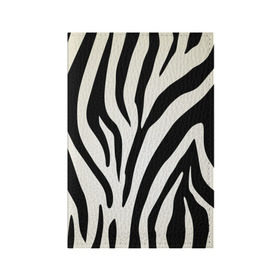 Обложка для паспорта матовая кожа с принтом Раскрас зебры в Тюмени, натуральная матовая кожа | размер 19,3 х 13,7 см; прозрачные пластиковые крепления | абстракция | арт | животные | зебра | полосы | раскрас