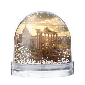Снежный шар с принтом Рим в Тюмени, Пластик | Изображение внутри шара печатается на глянцевой фотобумаге с двух сторон | europe | italy | rome | vatican | архитектура | ватикан | европа | италия | папа римский | развалины | рим | руины