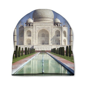 Шапка 3D с принтом Индия в Тюмени, 100% полиэстер | универсальный размер, печать по всей поверхности изделия | goa | india | mumbai | new delhi | taj mahal | гоа | индия | каникулы | мавзолей | мечеть | мумбай | нью дели | отдых | отпуск | приключения | тадж махал | туризм