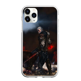 Чехол для iPhone 11 Pro Max матовый с принтом Dark в Тюмени, Силикон |  | gerald | wild hunt | witcher | ведьмак | геральд | дикая охота | цири