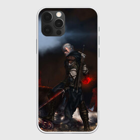 Чехол для iPhone 12 Pro Max с принтом Dark в Тюмени, Силикон |  | gerald | wild hunt | witcher | ведьмак | геральд | дикая охота | цири