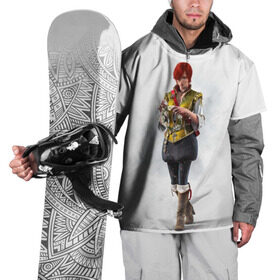 Накидка на куртку 3D с принтом Шани в Тюмени, 100% полиэстер |  | Тематика изображения на принте: gerald | wild hunt | witcher | ведьмак | геральд | дикая охота | шани